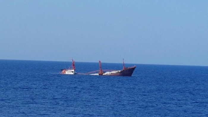 Akdeniz Antalya Kıyısında Türk Yük Gemisi Battı