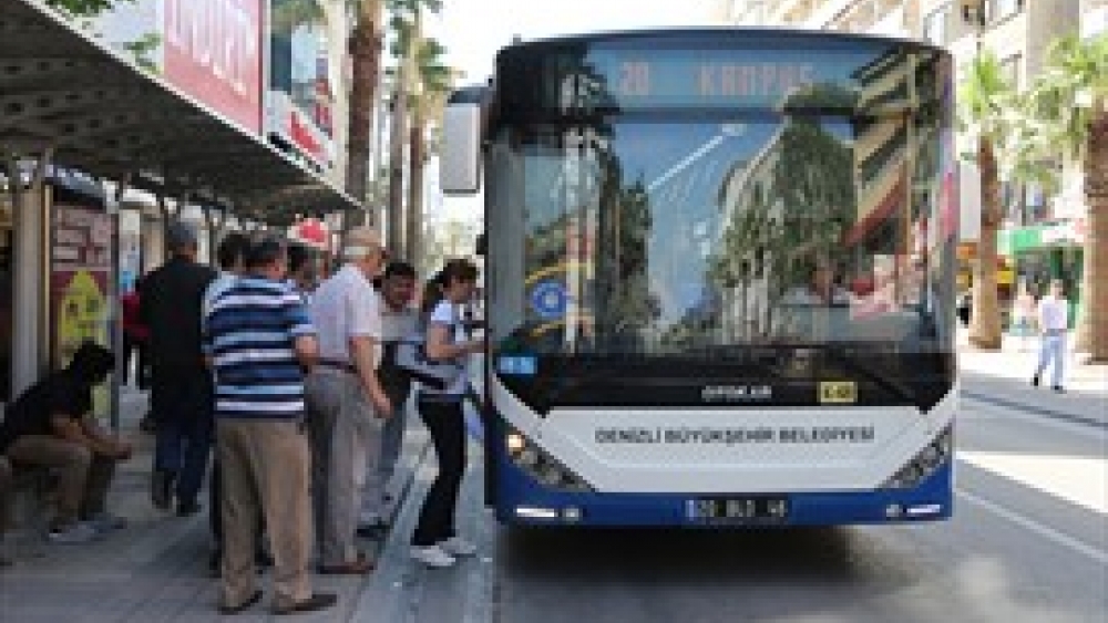 Büyükşehir otobüsleri KPSS’ ye gireceklere ücretsiz