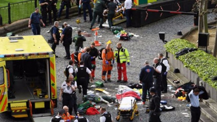 Londra'da Terör Saldırısı 4 Ölü 20'den Fazla Yaralı