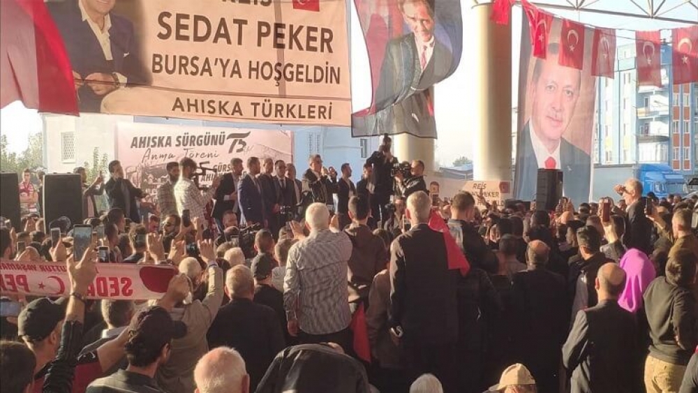 Sedat Peker Ahıska Türkleri'ni Anma Etkinliğinde On Binlere Seslendi!