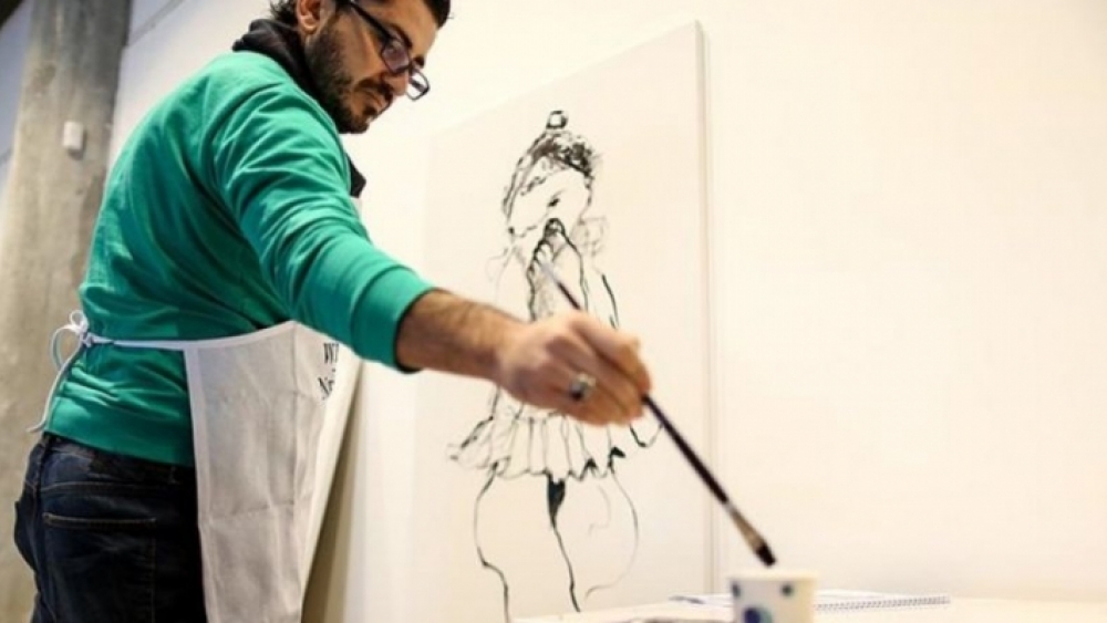 Suriyeli Ressam Hüsam Allum Sergisi İçin Yardım Bekliyor 