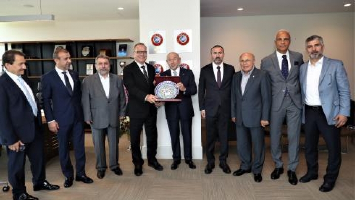TİAB'dan TFF Başkanı Nihat Özdemir'e ziyaret