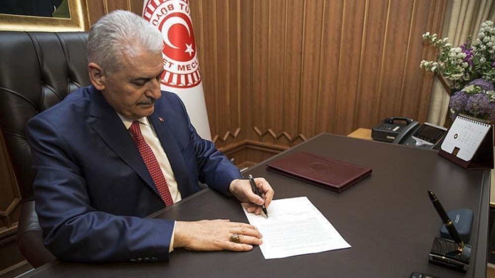 Türk seçim yasa tasarısı meclise sunuldu