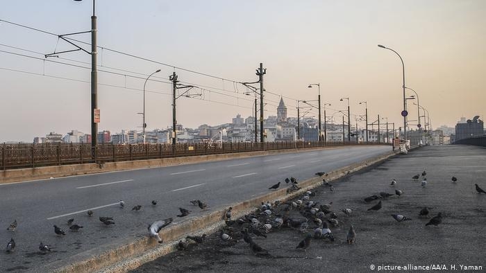 Türkiye sokağa çıkma yasağından yana