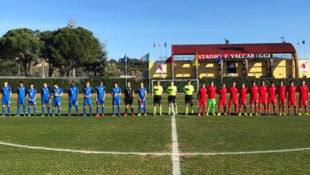 U15 Milli Takımı, İtalya İle 1-1 berabere kaldı