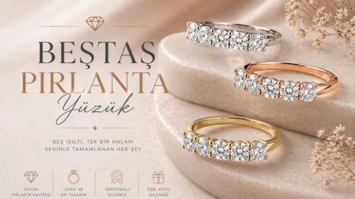 Beştaş Pırlanta Yüzük ile Anlamlı Bir Hediye veya Kişisel Mücevher Seçin